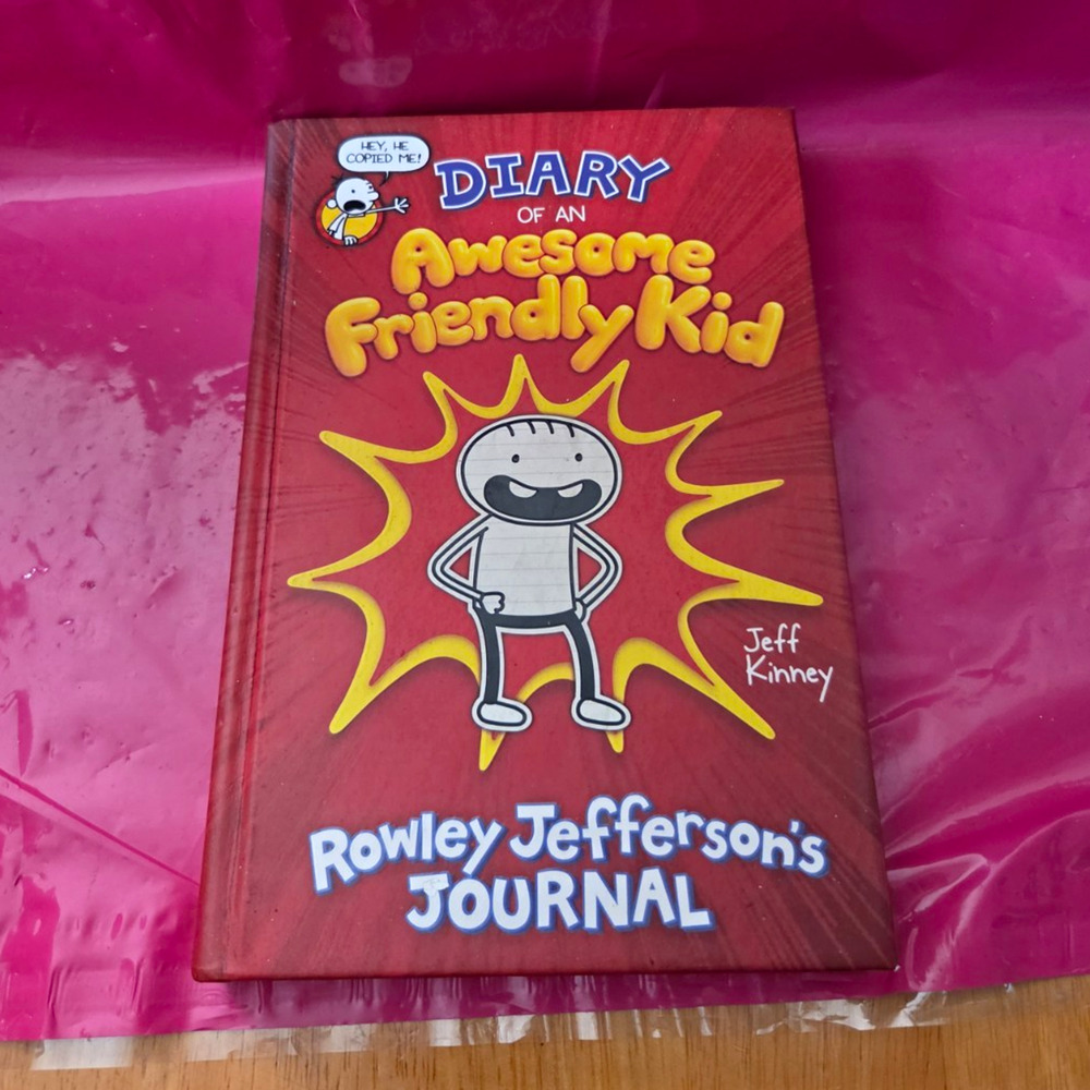 Jeff Kinney Diary of an Awesome Friendly Kid Rowley Journal 2019 HC Illus